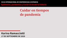Cuidar  en tiempos de Pandemia