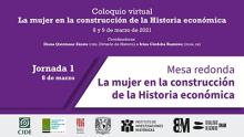 La mujer en la construcción de la Historia económica. Jornada 1